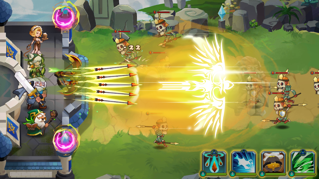 Castle Defender ảnh chụp màn hình 4