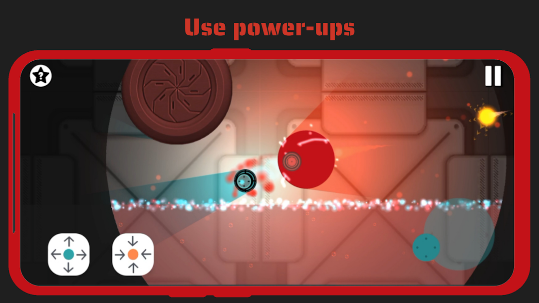OrbaDrone - Robot Escape ảnh chụp màn hình 3