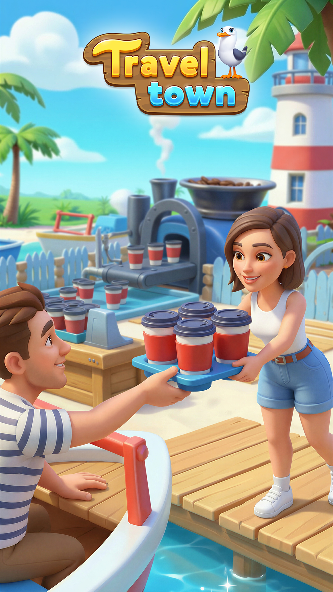 Travel Town - Merge Adventure ảnh chụp màn hình 1