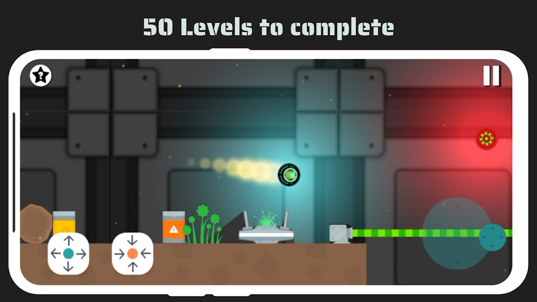 OrbaDrone - Robot Escape ảnh chụp màn hình 4