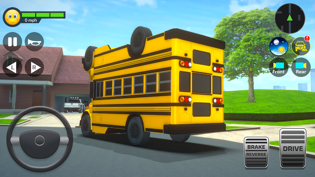 School Bus Simulator Driving mod apk screenshot 3