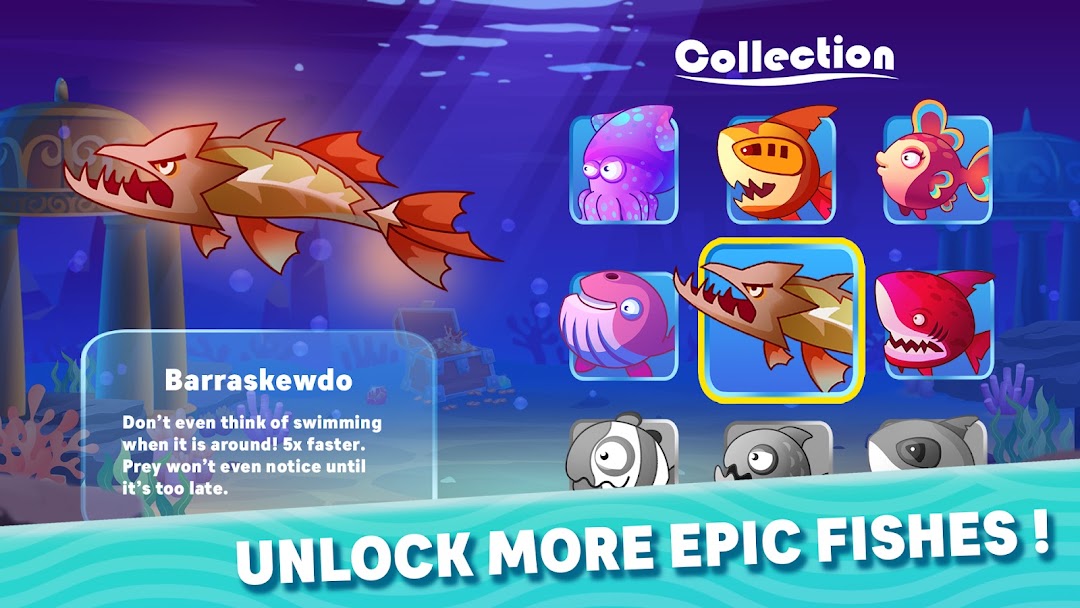 Fish.IO - Hungry Fish ảnh chụp màn hình 4