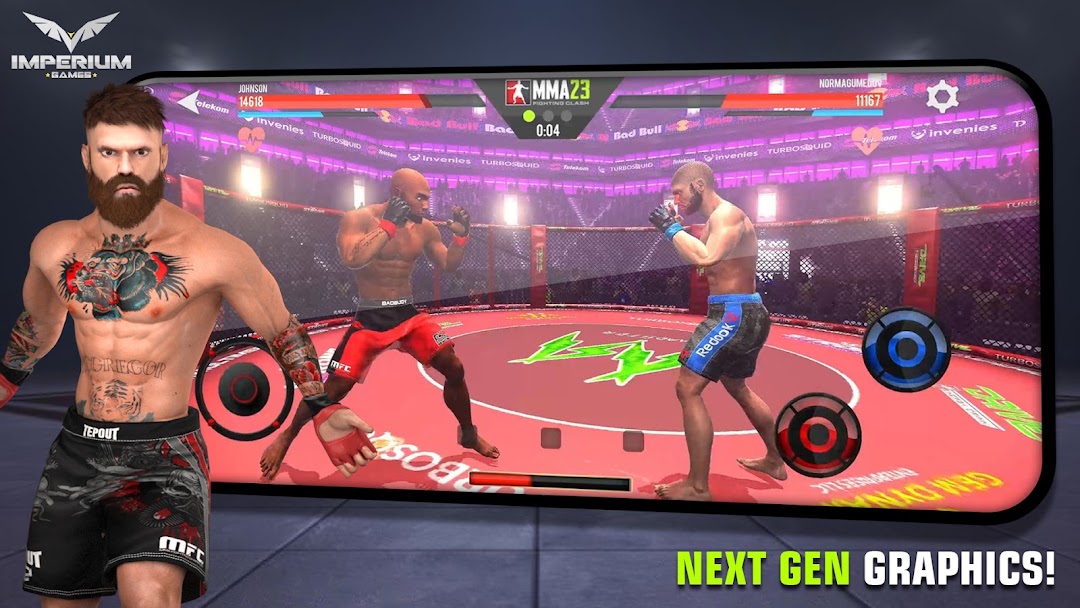 MMA - Fighting Clash 23 mod apk screenshot 4