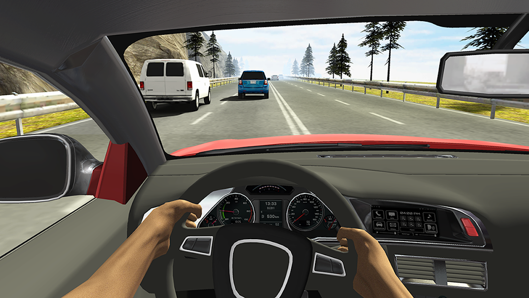 Racing in Car 2 mod apk screenshot 3