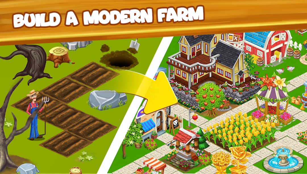 Farm Day Farming Offline Games mod apk screenshot 5