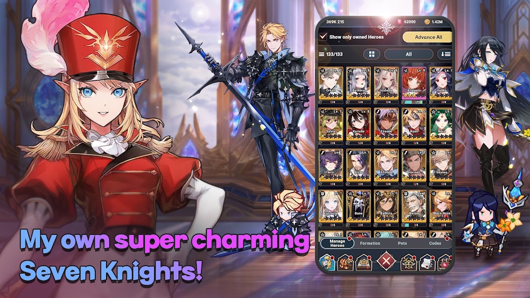 Seven Knights Idle Adventure ảnh chụp màn hình 3