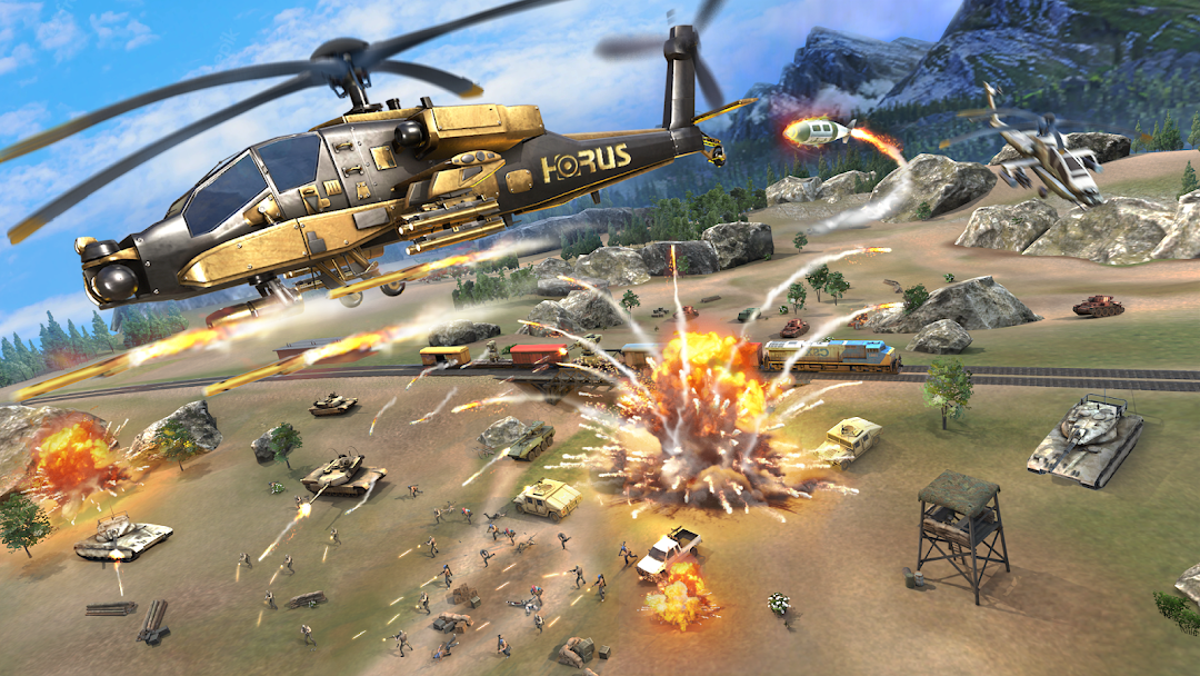 World War: Army Battle FPS 3D ảnh chụp màn hình 2