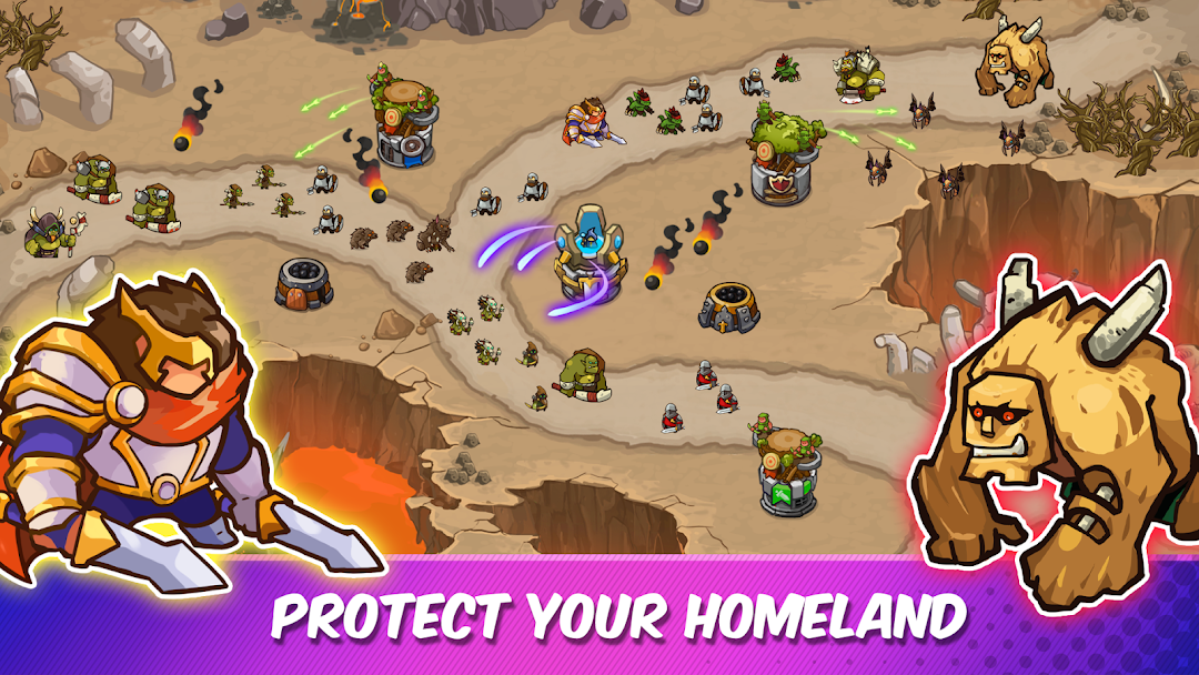 King Of Defense: Merge TD ảnh chụp màn hình 1
