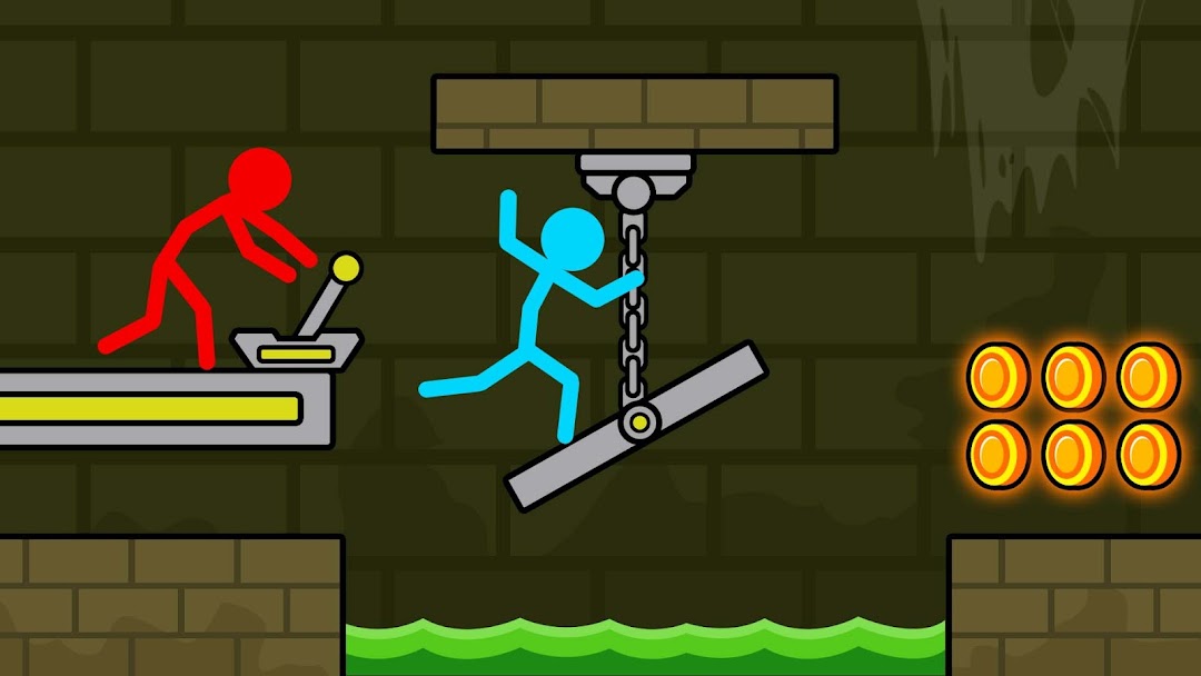 Red and Blue Stick: Animation ảnh chụp màn hình 1