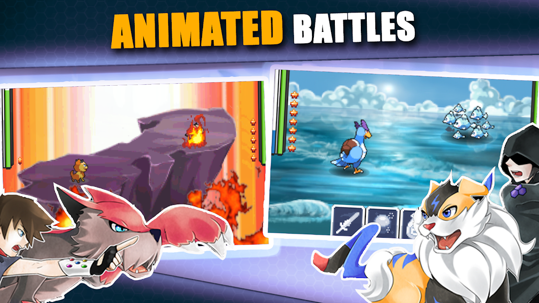 EvoCreo - Pocket Monster Game ảnh chụp màn hình 4