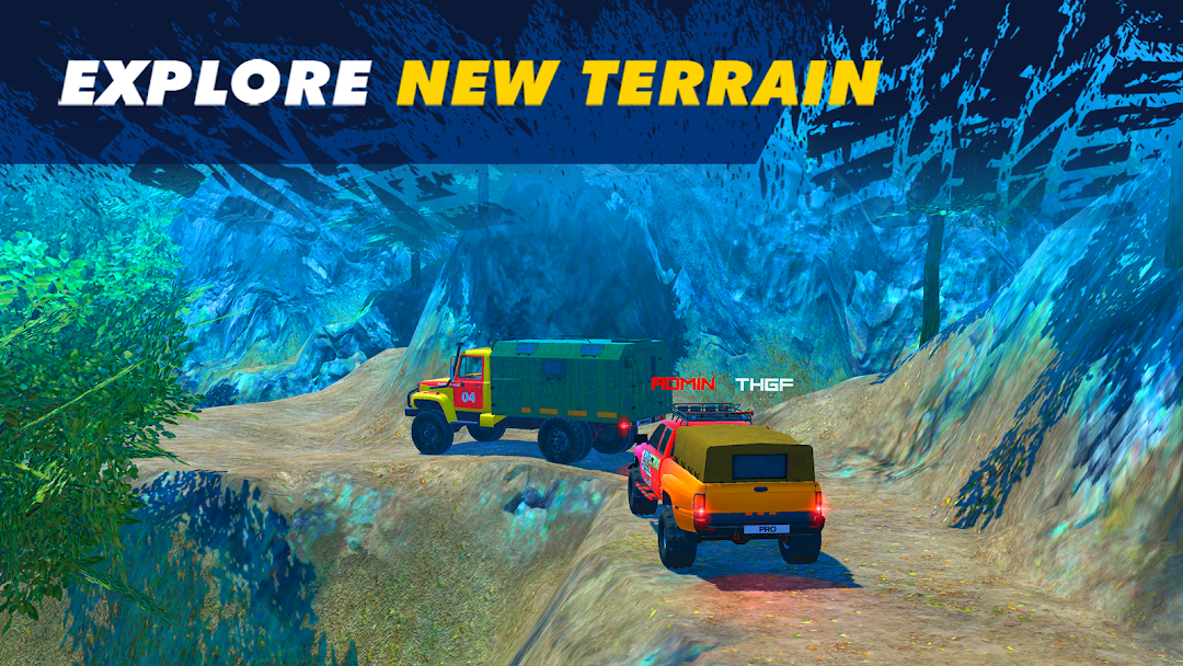 Offroad Simulator Online 4x4 ảnh chụp màn hình 5