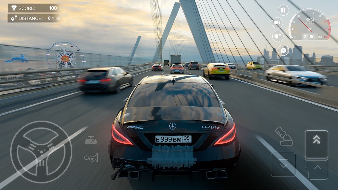 Traffic Racer Russian Village mod apk screenshot 1