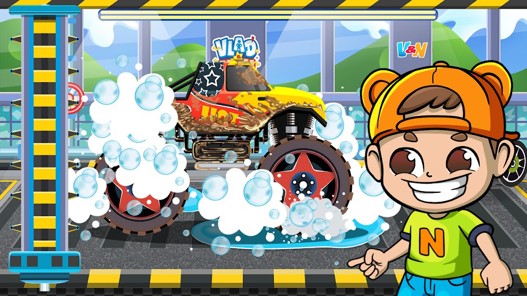 Monster Truck Vlad & Niki mod apk screenshot 3