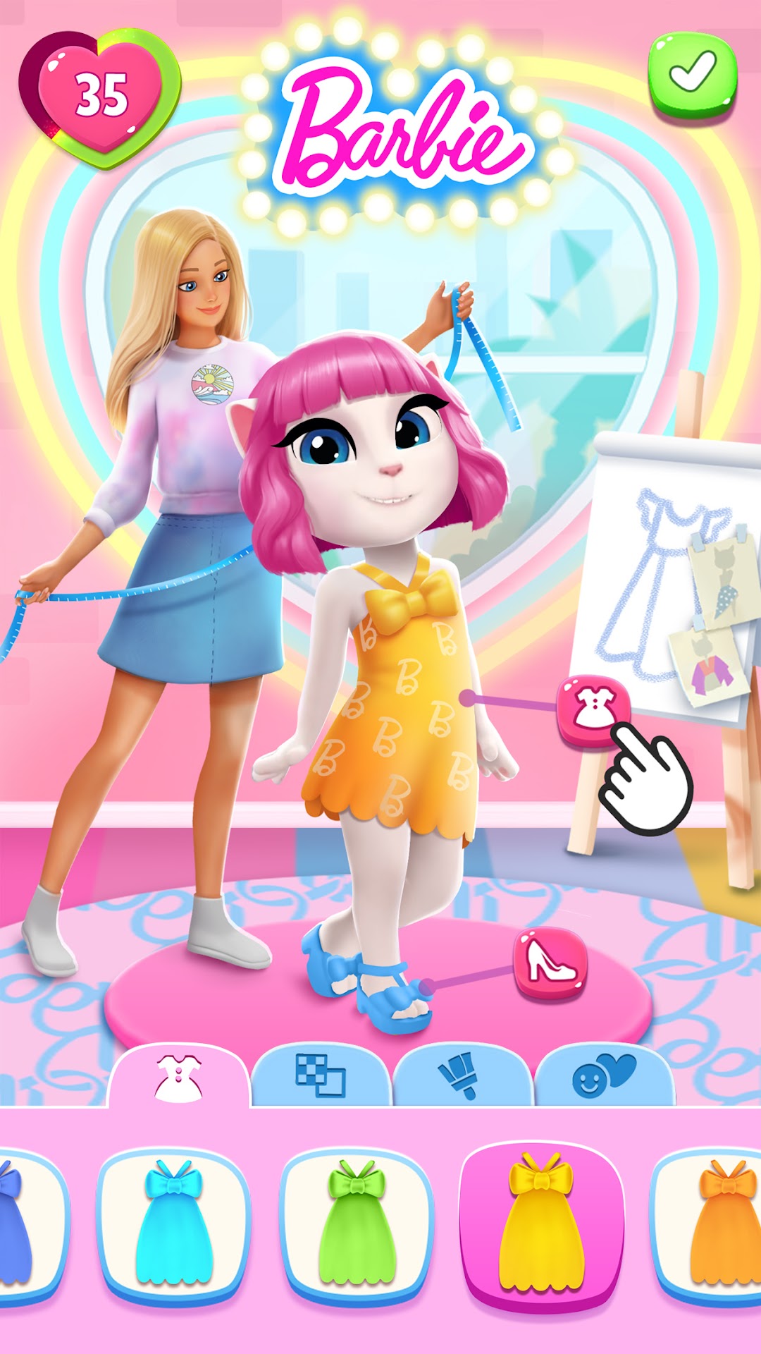 My Talking Angela 2 ảnh chụp màn hình 1