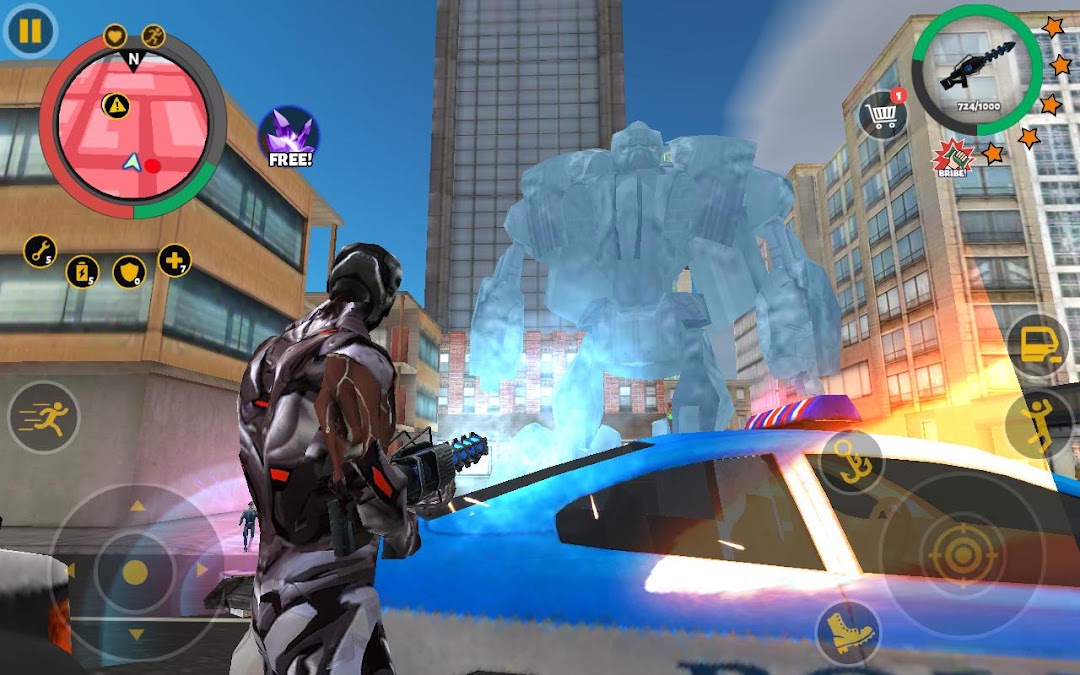 Rope Hero 3 ảnh chụp màn hình 2
