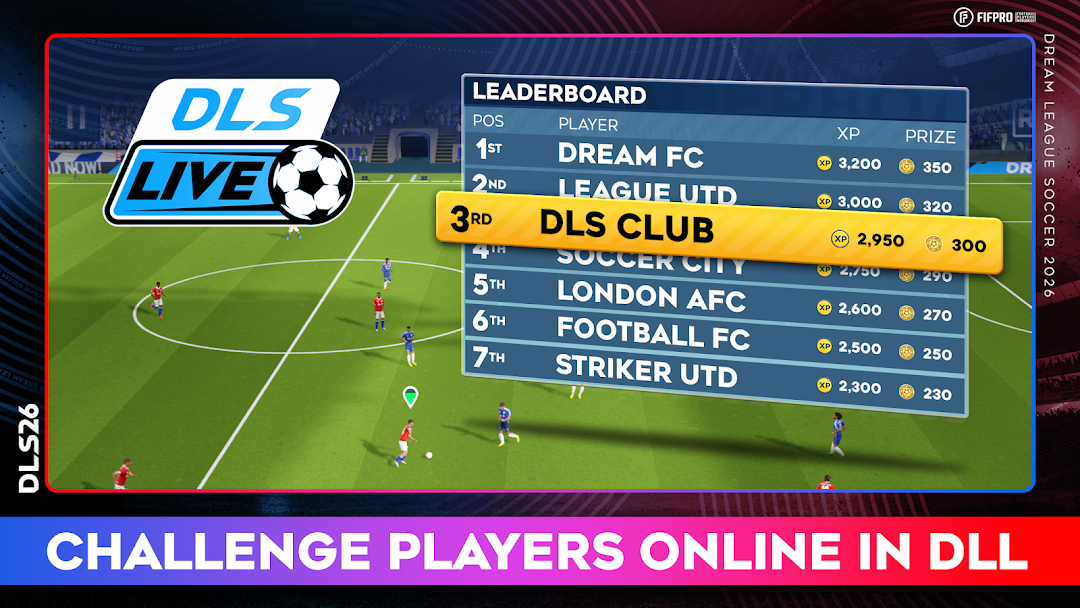 Dream League Soccer 2026 mod apk screenshot 5