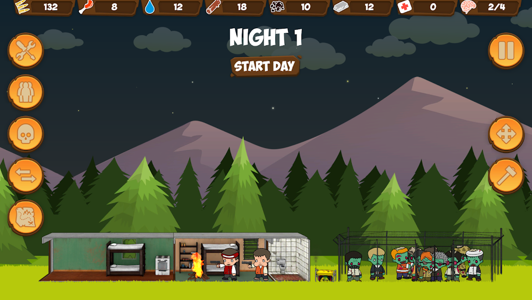Zombie Forest HD: Survival ảnh chụp màn hình 5