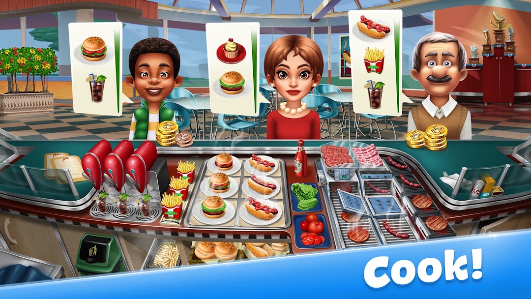 Cooking Fever: Restaurant Game ảnh chụp màn hình 1