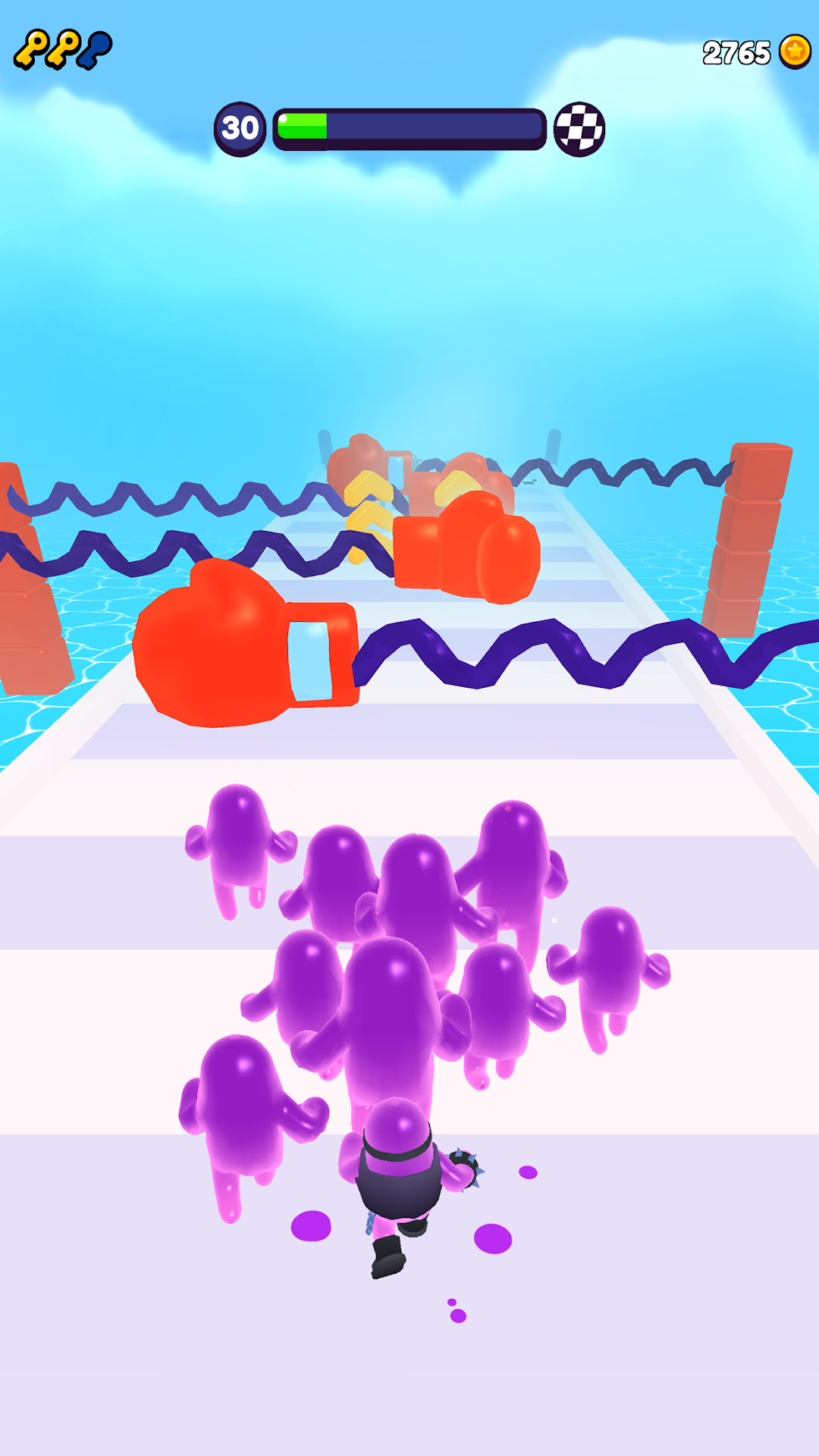 Join Blob Clash 3D: Mob Runner ảnh chụp màn hình 2