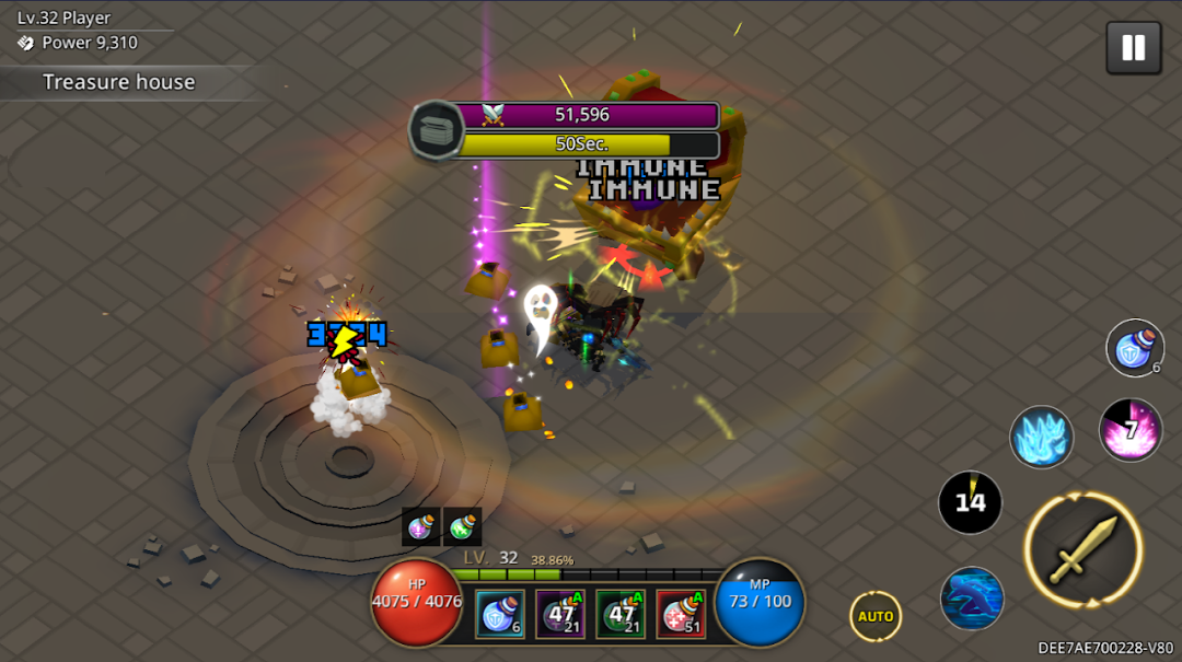 Pixel Blade W : Idle Rpg ảnh chụp màn hình 5