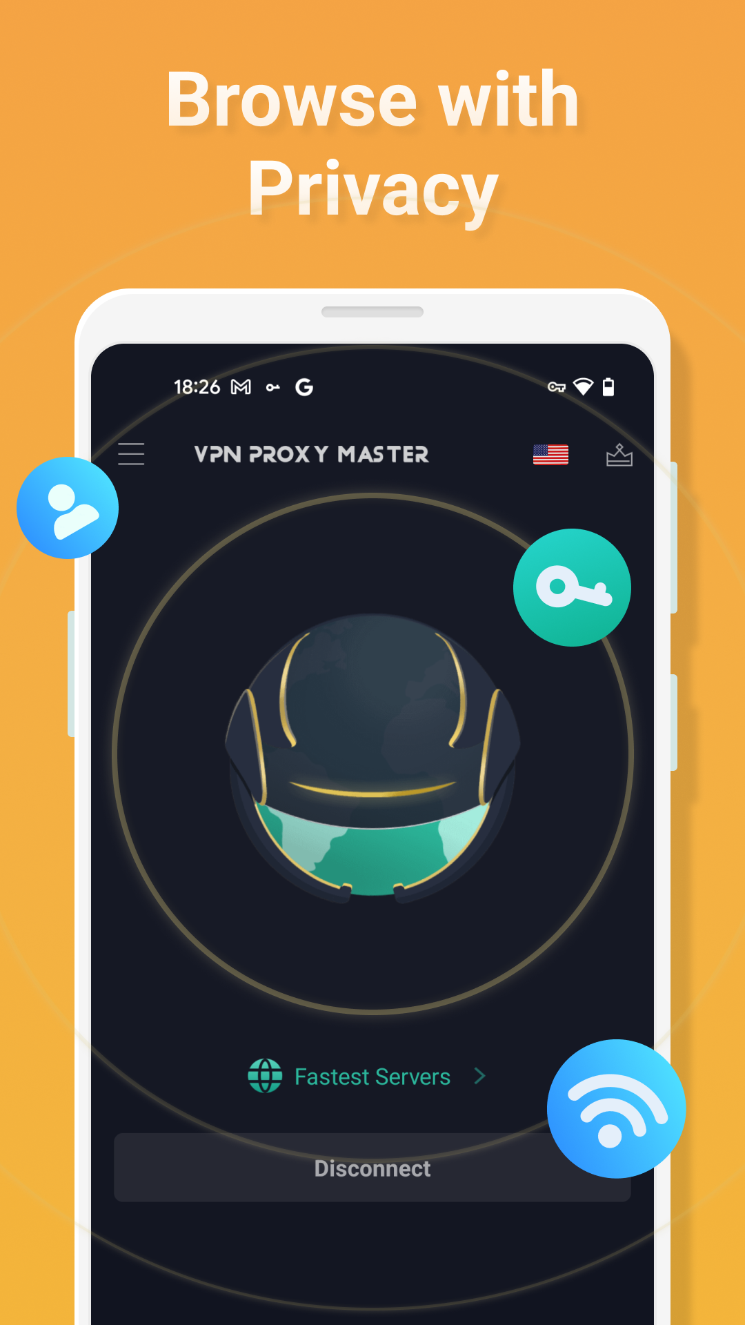 VPN Proxy Master - Safer Vpn ảnh chụp màn hình 5