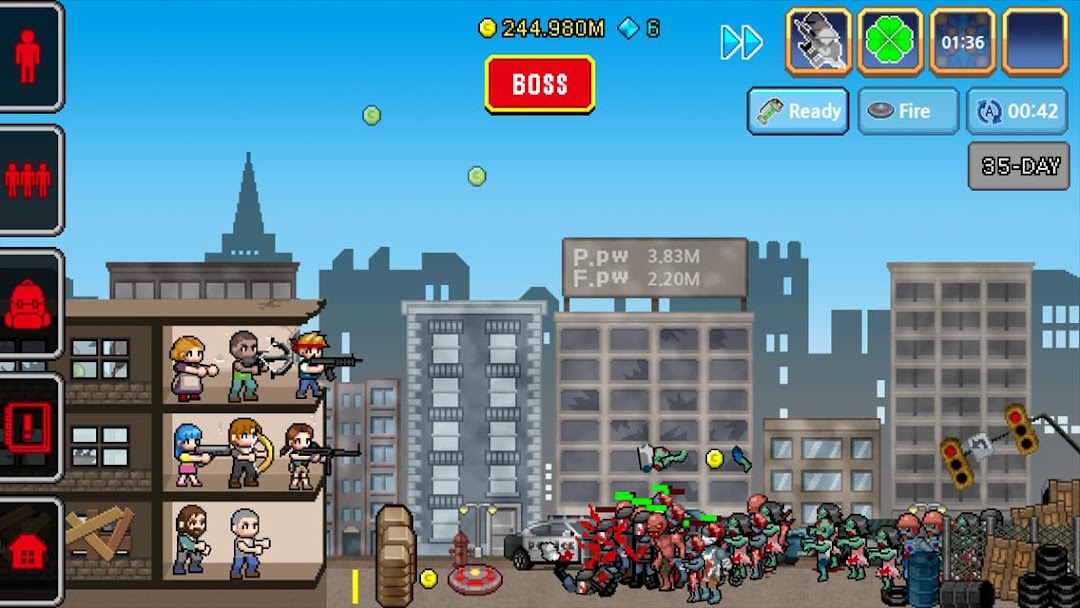 100 DAYS - Zombie Survival mod apk screenshot 1