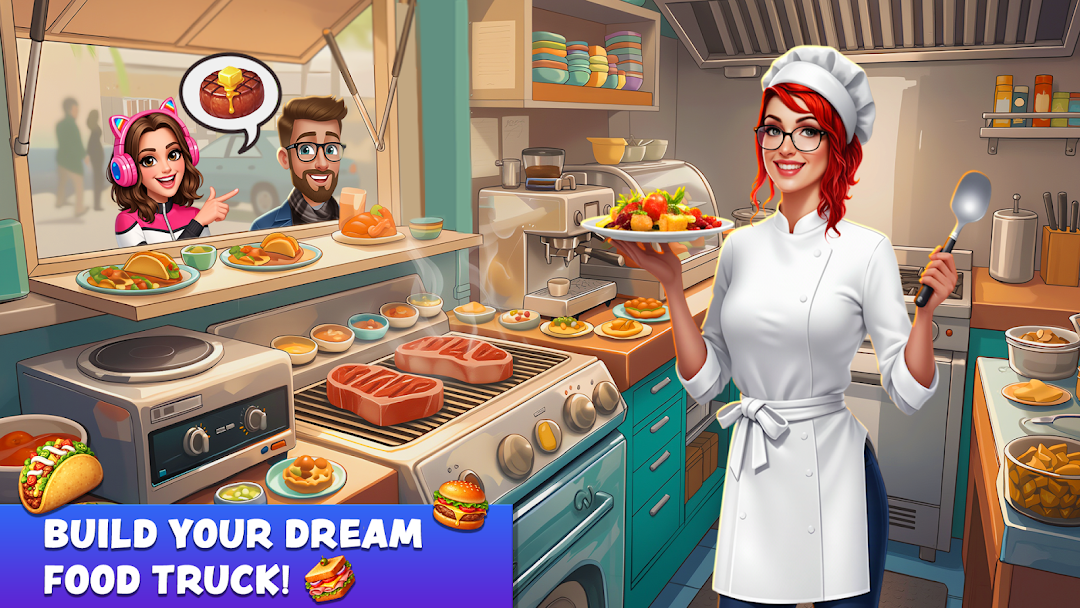 Food Truck Chef™ Cooking Games mod apk screenshot 1