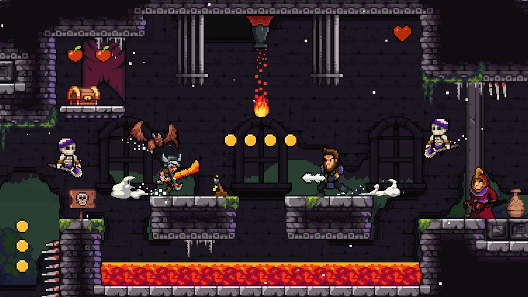 Apple Knight Action Platformer mod apk screenshot 4