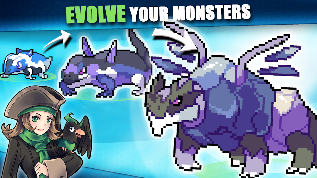 EvoCreo - Pocket Monster Game ảnh chụp màn hình 3