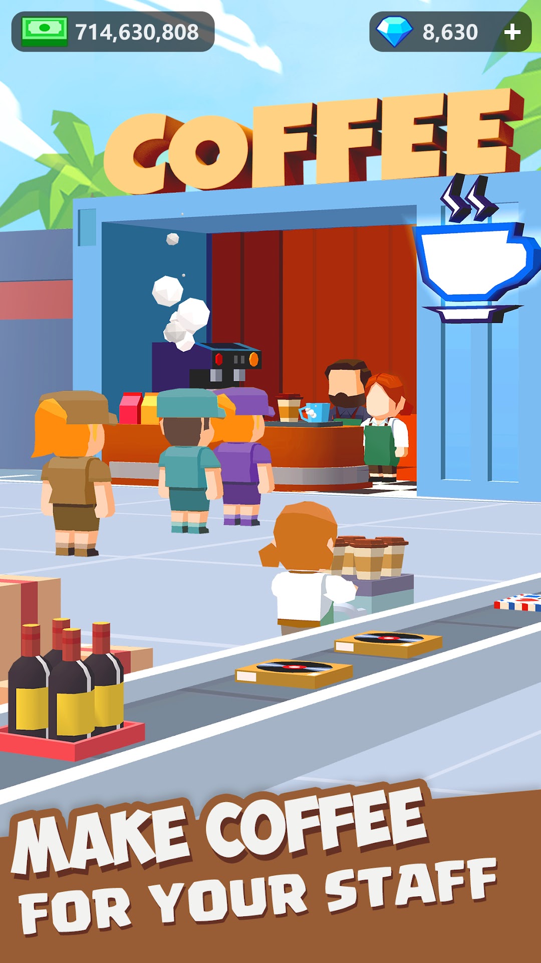 Idle Courier mod apk screenshot 1
