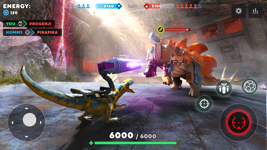 Dino Squad: Dinosaur Shooter ảnh chụp màn hình 2