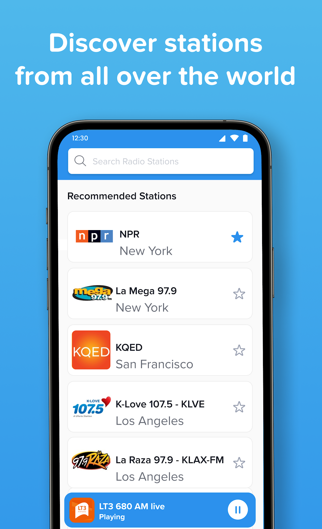 Simple Radio: Live AM FM Radio ảnh chụp màn hình 4