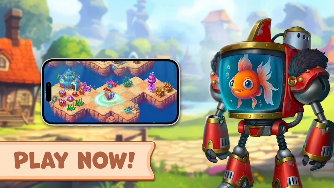 Mergest Kingdom: Merge game ảnh chụp màn hình 4