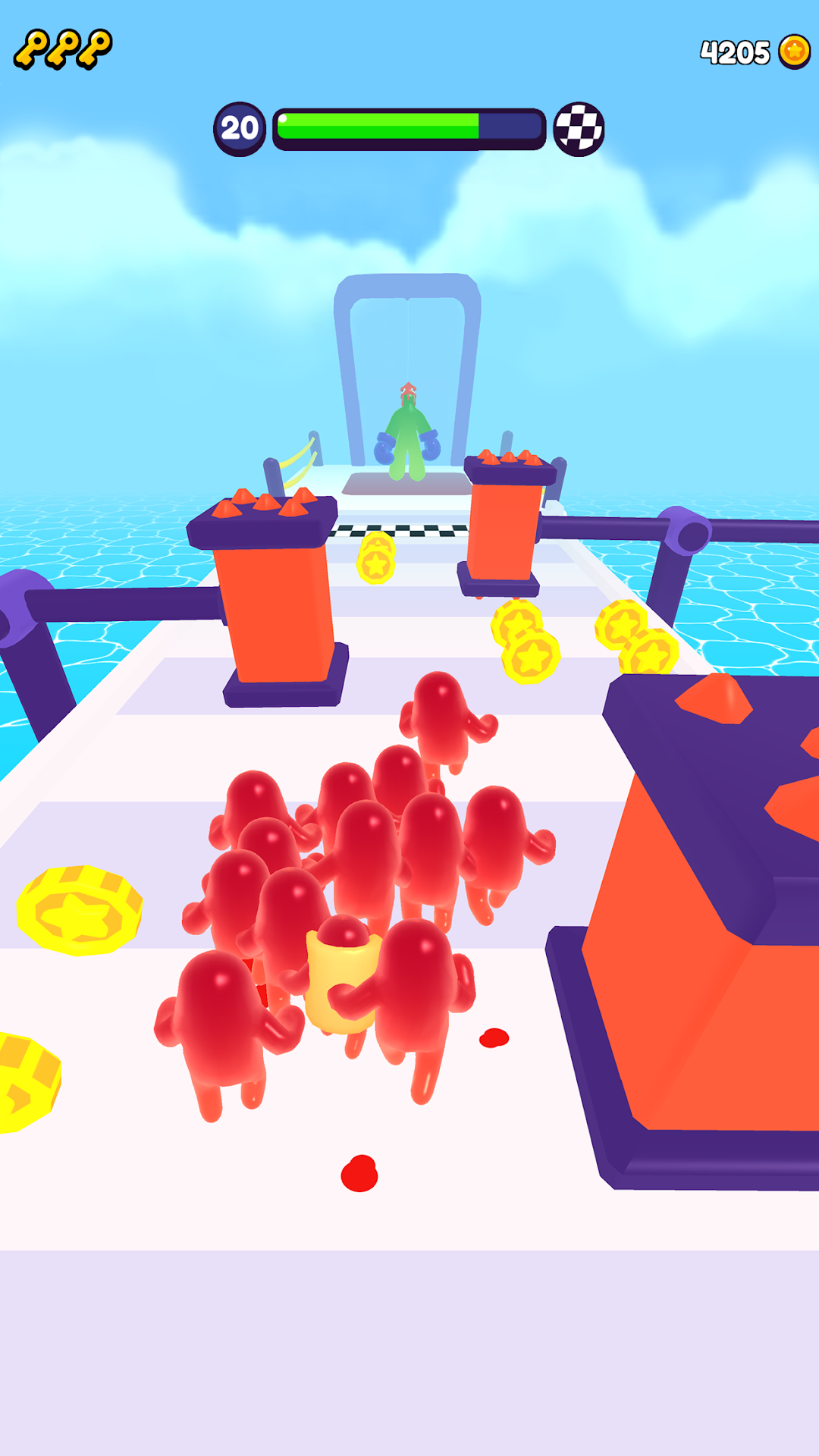 Join Blob Clash 3D: Mob Runner ảnh chụp màn hình 4