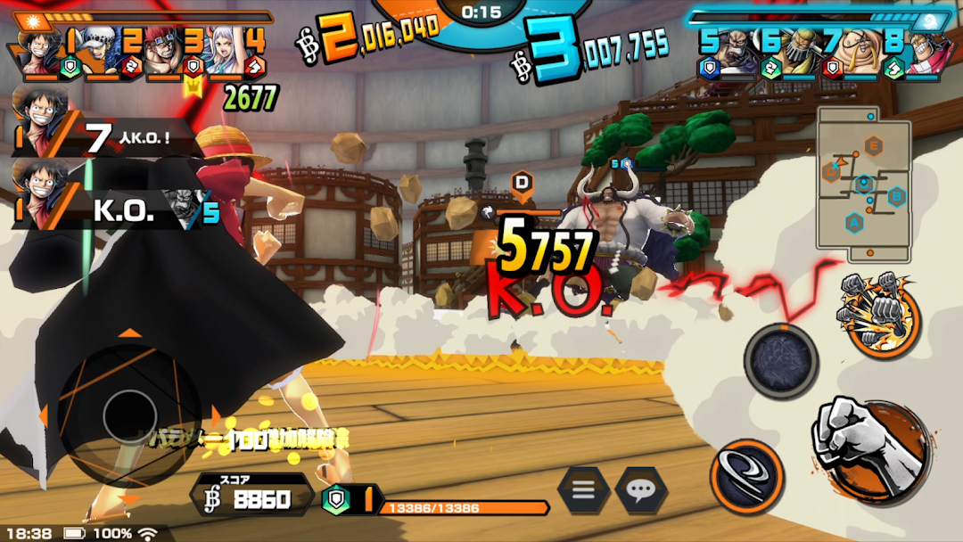 ONE PIECE Bounty Rush ảnh chụp màn hình 5