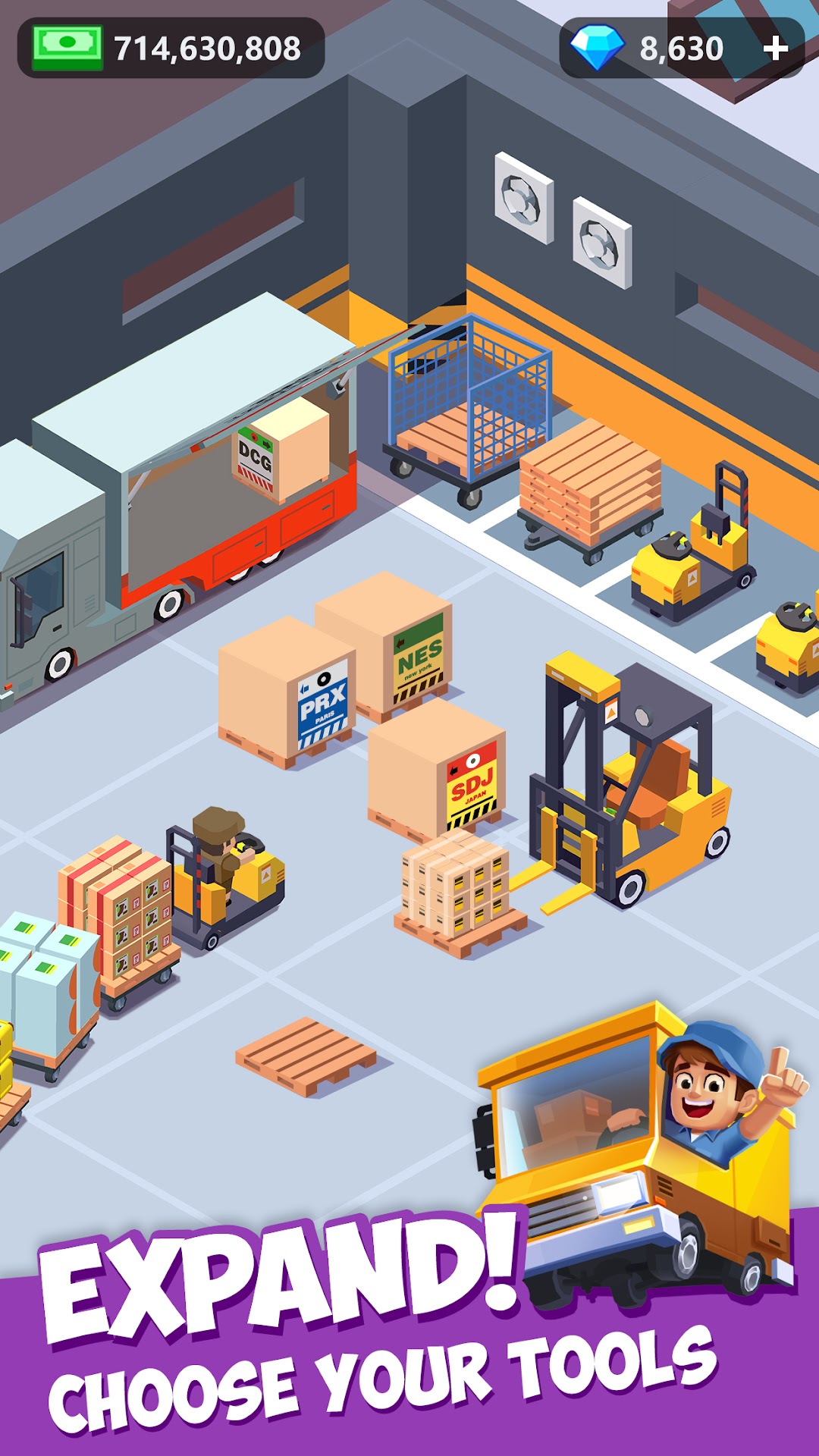 Idle Courier mod apk screenshot 5