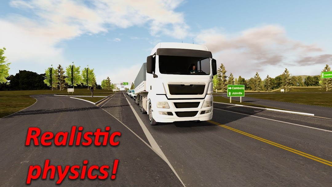 Heavy Truck Simulator ảnh chụp màn hình 1
