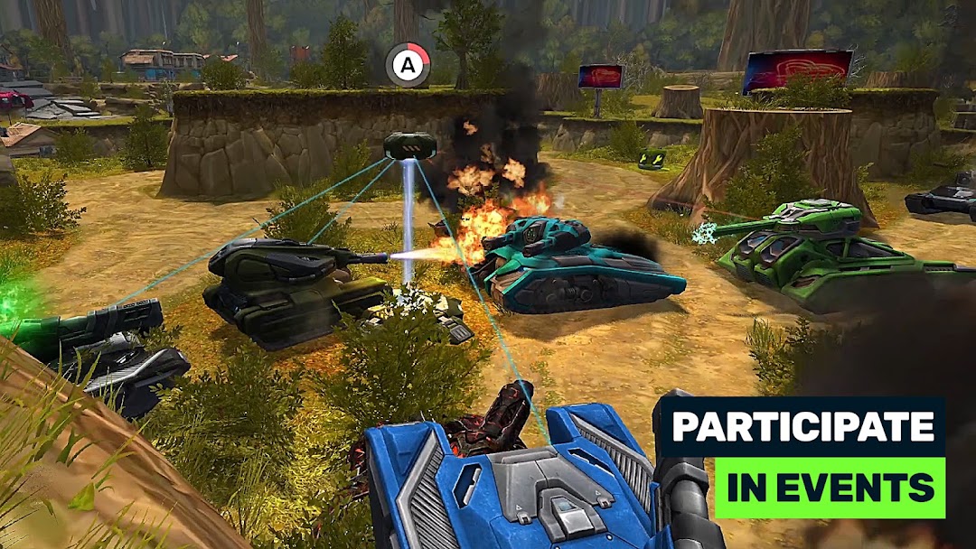 Tanki Online: PvP Tank Battle ảnh chụp màn hình 2