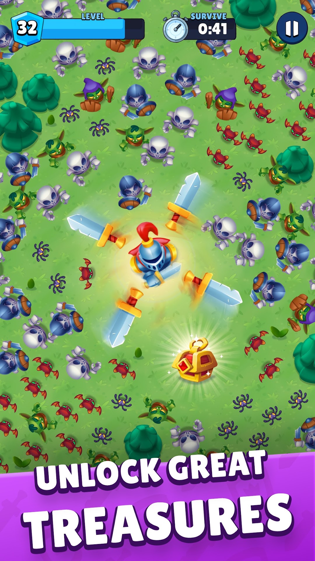 Heroes vs Hordes: Survival RPG ảnh chụp màn hình 3