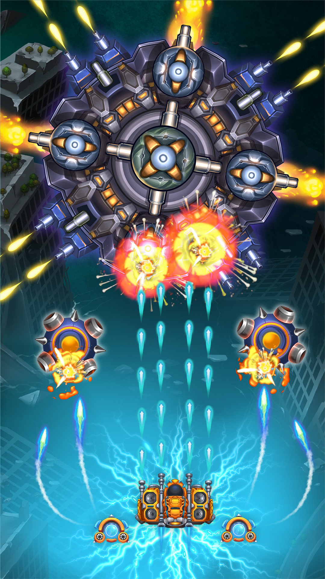 Sky Raptor: Space Shooter ảnh chụp màn hình 1