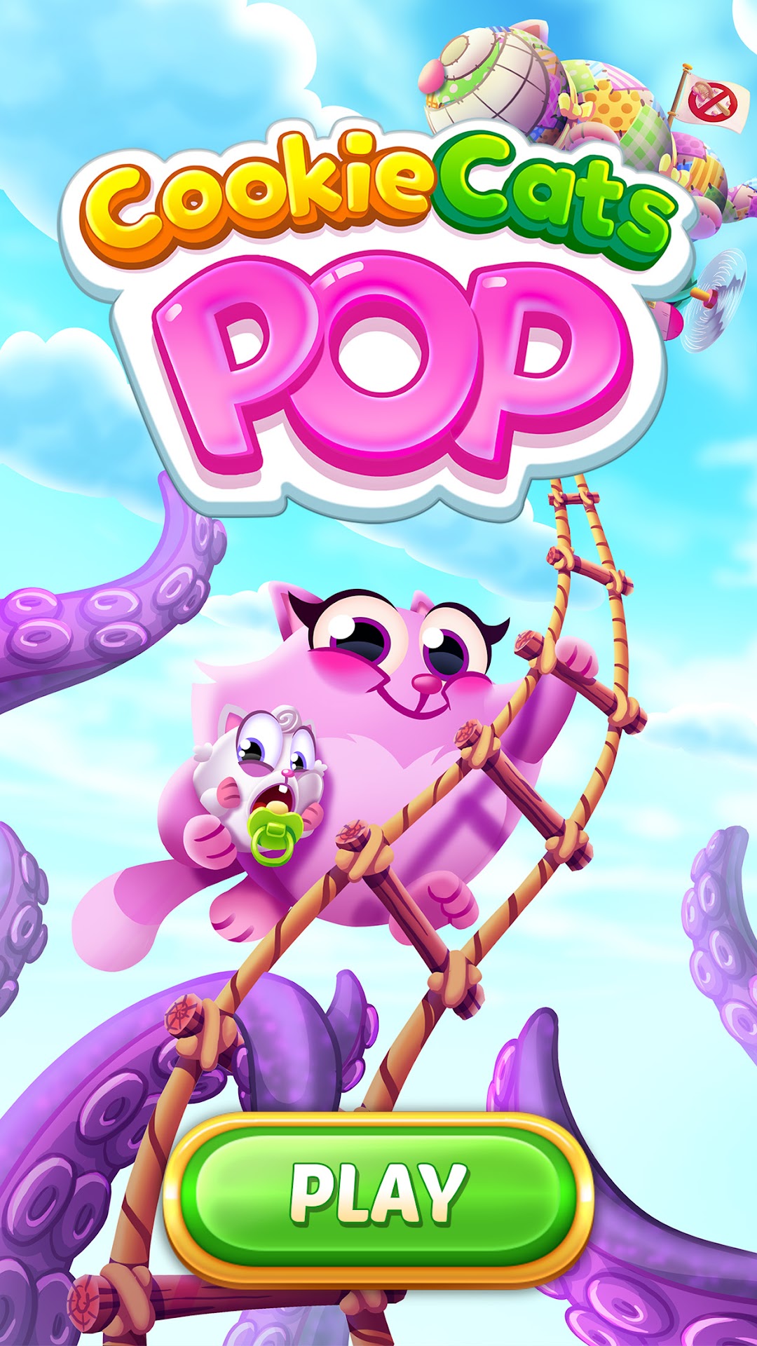 Cookie Cats Pop - Bubble Pop ảnh chụp màn hình 1