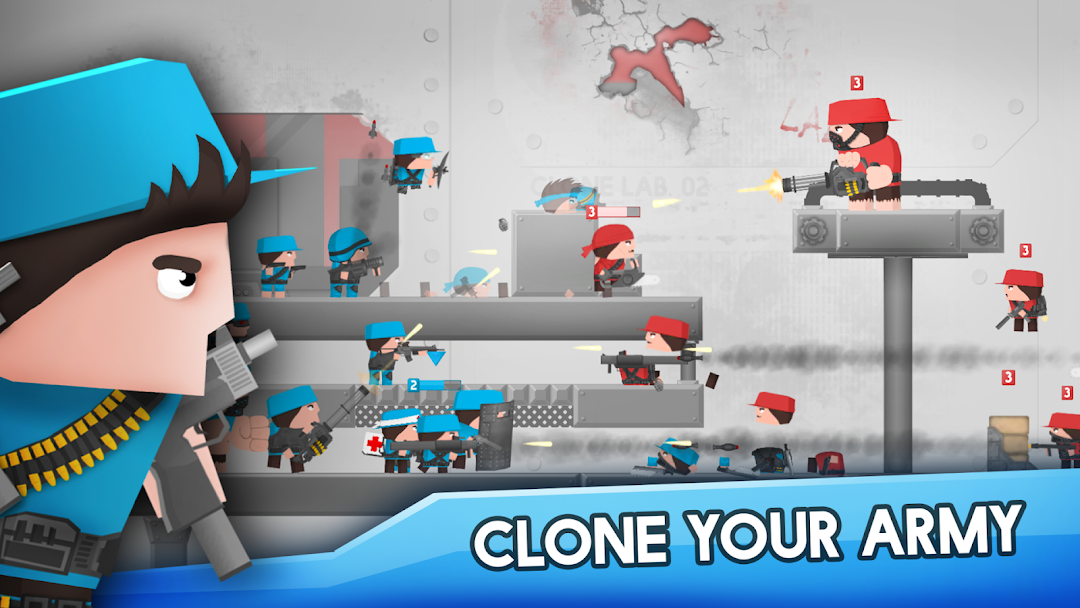 Clone Armies - Tactical Game ảnh chụp màn hình 1