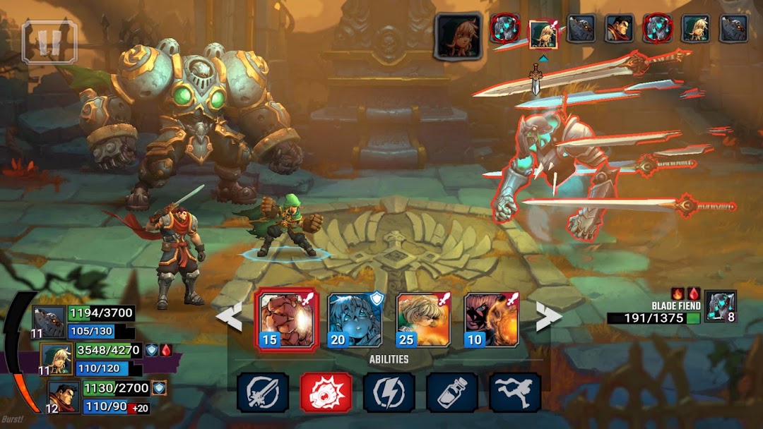 Battle Chasers: Nightwar ảnh chụp màn hình 5