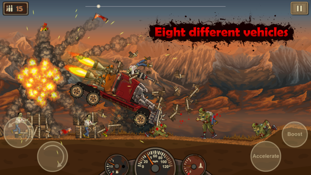 Earn to Die mod apk screenshot 2