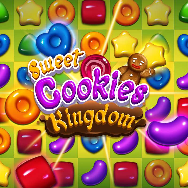Sweet Cookies Kingdom_Match 3 ảnh chụp màn hình 4