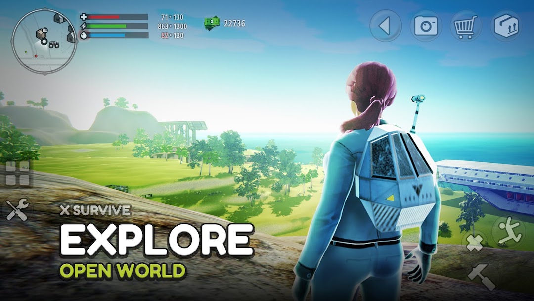X Survive: Open World Sandbox mod apk screenshot 1
