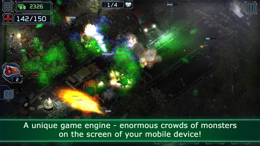 Alien Shooter TD mod apk screenshot 1