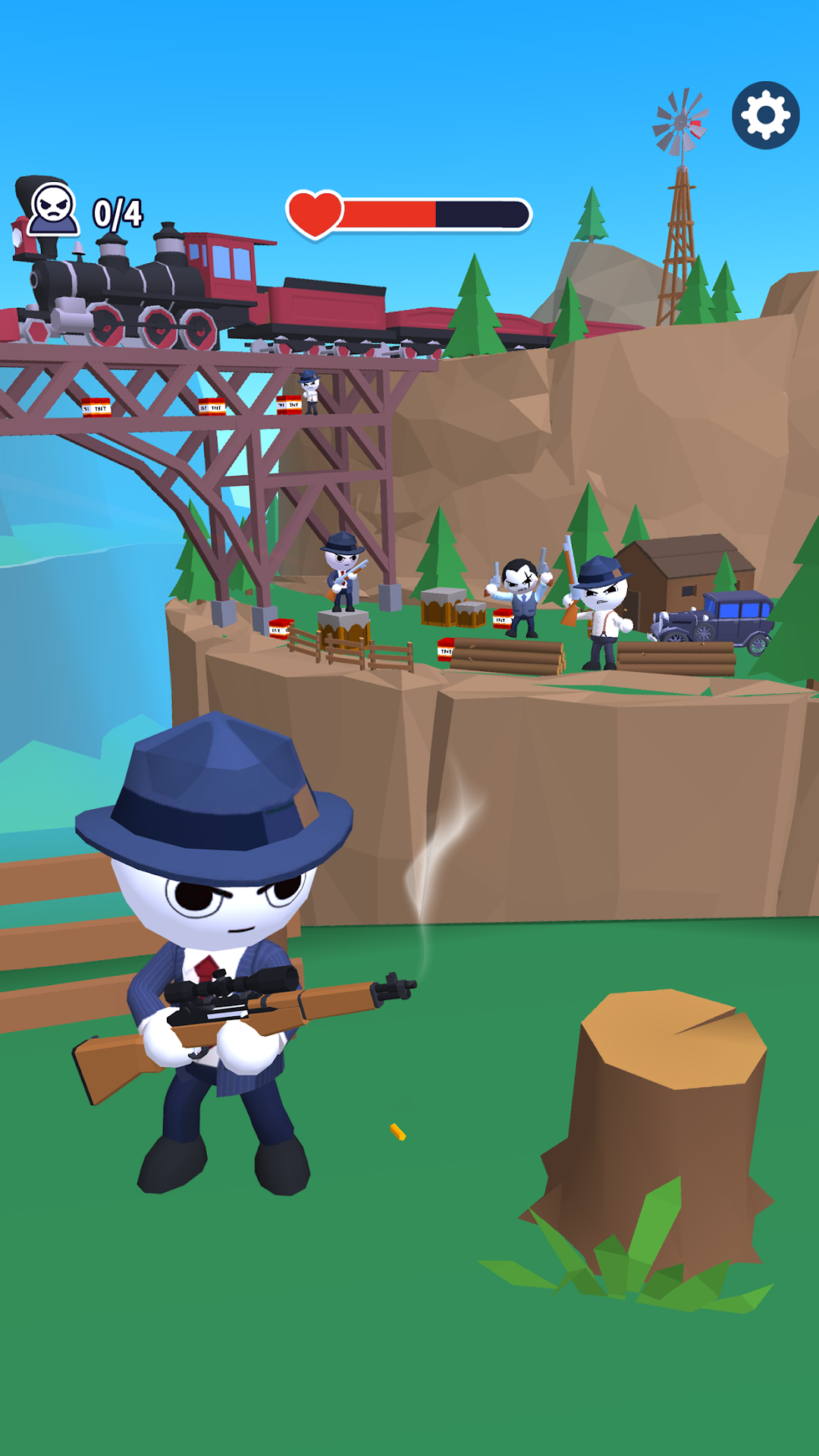 Mafia Sniper — Wars of Clans ảnh chụp màn hình 5