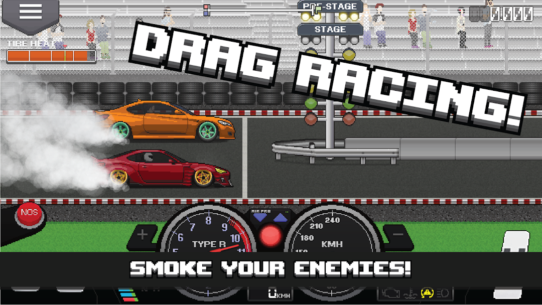 Pixel Car Racer mod apk screenshot 1