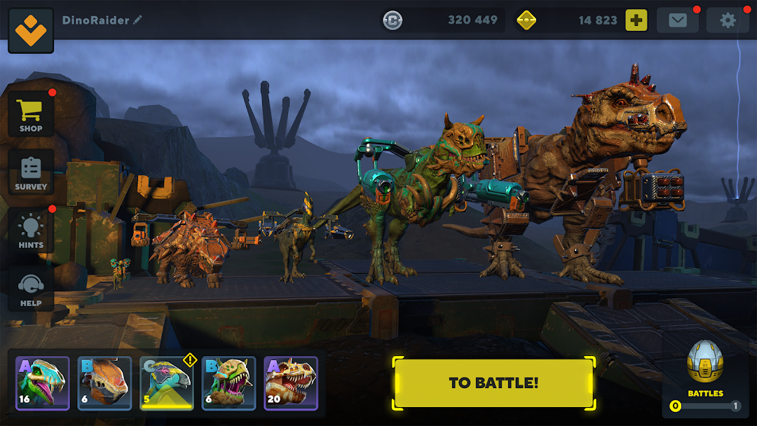 Dino Squad: Dinosaur Shooter ảnh chụp màn hình 4